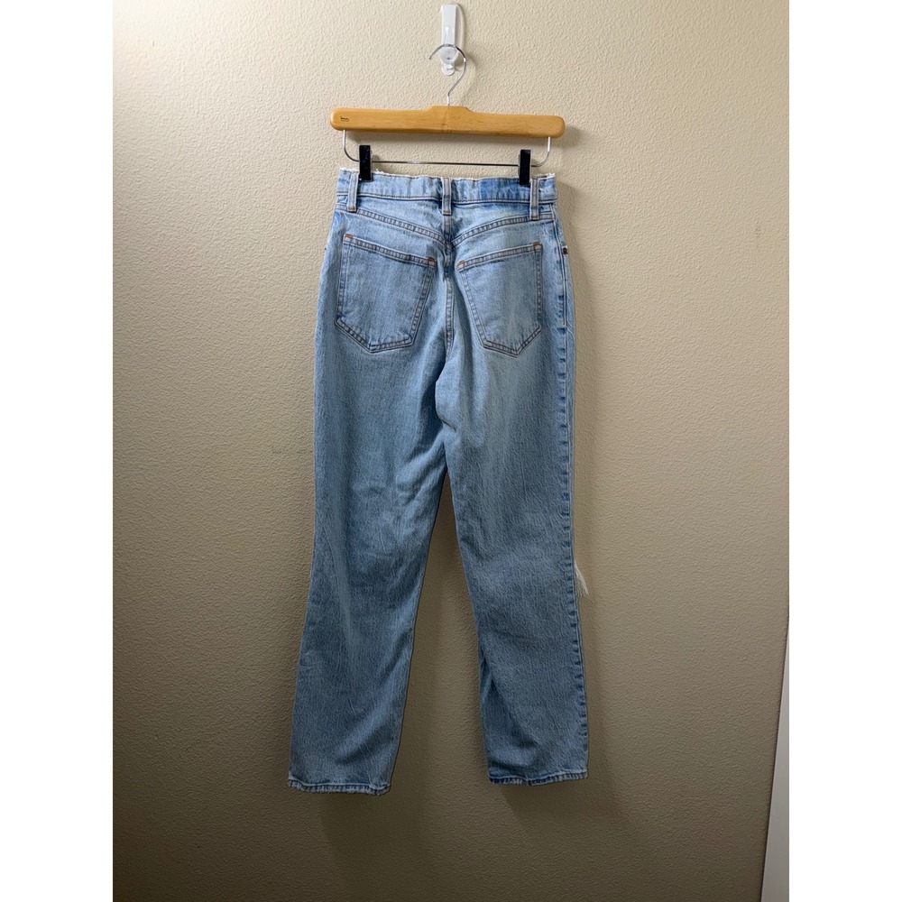 Women's Abercrombie 90s Straight High Rise Jeans Size 2 w26 - Picture 4 of 4